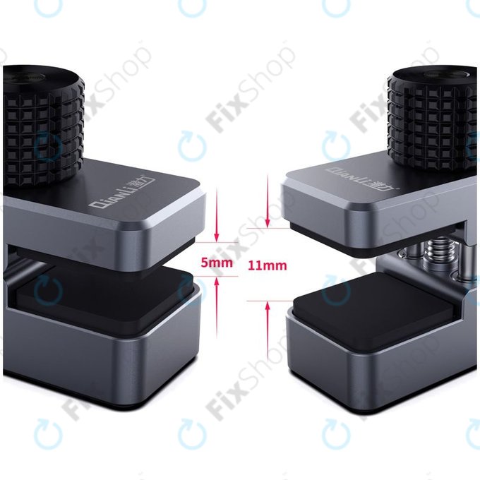 QianLi iClamp - Aluminiumklemme mit Gummifüllung - Bereich 11mm (4Stk.)