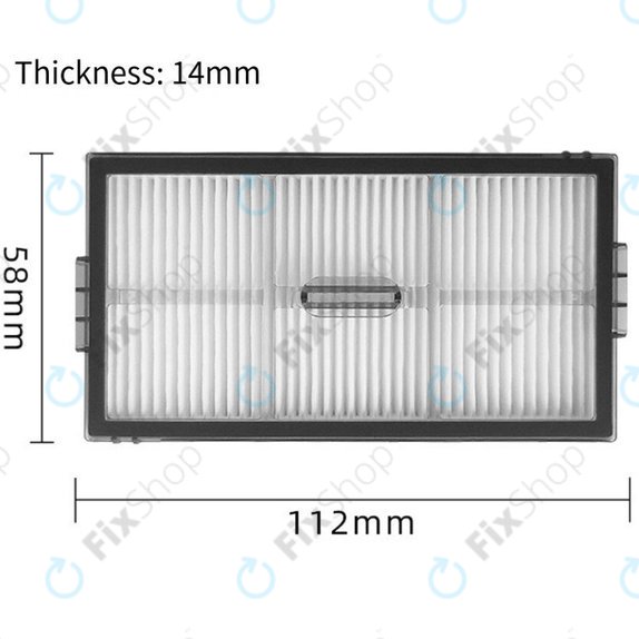 HEPA-Filter, 2 Stk. für Roborock Saros 10R