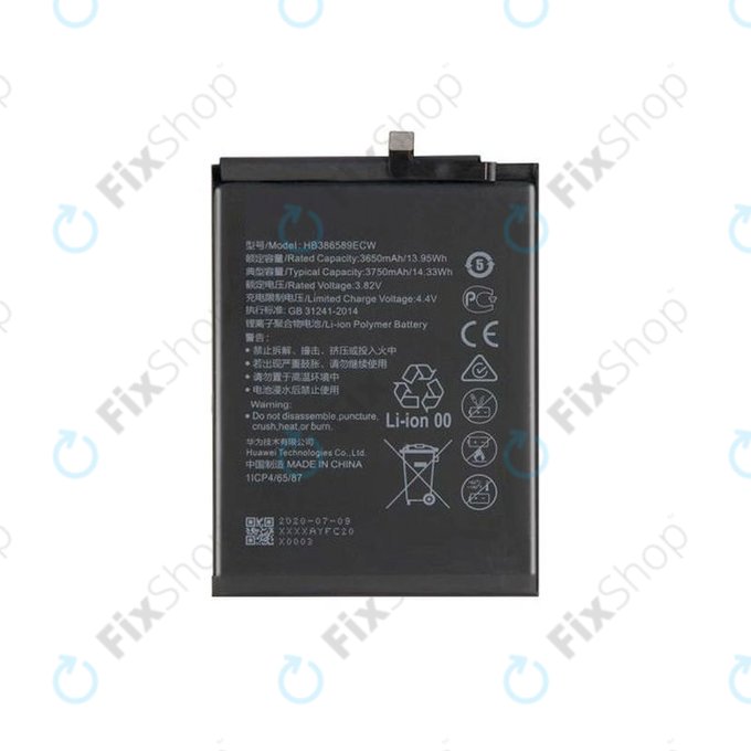Huawei Honor Play Mate 20 Lite, Nova 3, Nova 5T, P10 Plus, View 10 - Akku Batterie HB386589ECW 3750mAh