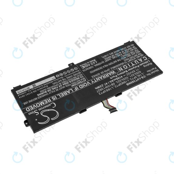 Batterie für Lenovo ThinkPad X390, Yoga X390, 4100mAh, Li-Pol, 11.52V, 02DL021, HQ