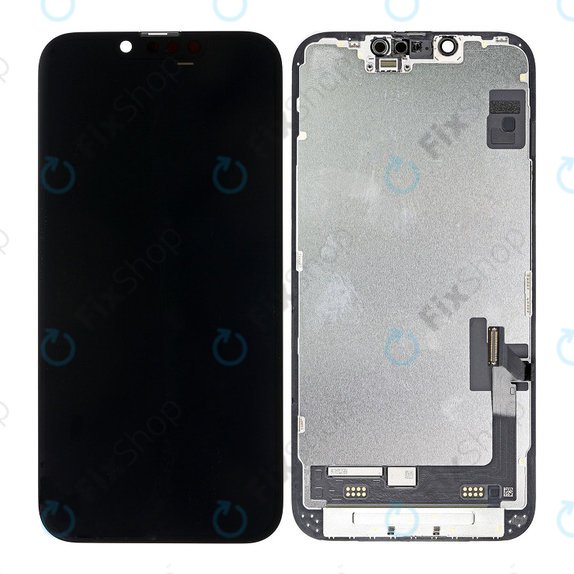 Display für iPhone 14, Touchscreen-Glas mit Rahmen, Refurbished