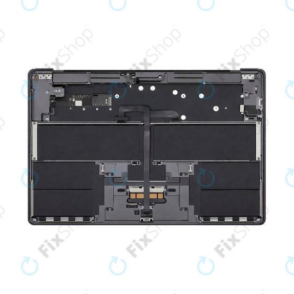 Oberer Tastaturrahmen für MacBook Air 15", A3114 (2023), mit US-Tastatur und Akku, Space Gray, 661-34895, Genuine Apple