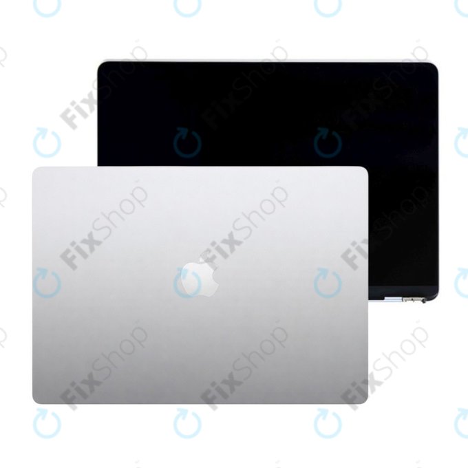 LCD-Display für MacBook Air 15", A3241 (2025), mit Frontglas und Deckel, Silver, 661-50129, Genuine Apple