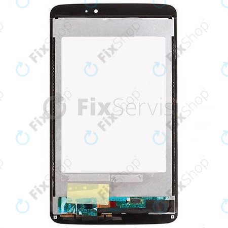 LG G Pad V500 - LCD Display + Touchscreen Front Glas (White) TFT