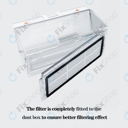 Xiaomi Roborock S5, S5 Max, S6, S6 MaxV, S6 Pure, E4, E5, Mijia 1S, Mi Robot Vacuum Mop 1S, Xiaowa E2, E3, Lite C10 - Staubfilter (2Stk.)