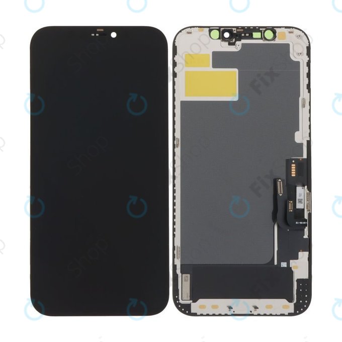 Display Soft OLED für iPhone 12, 12 Pro - Touchscreen + Rahmen, DIAGNOSTIC