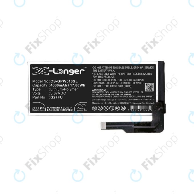 Google Pixel 5A - Akku Batterie G27FU 4600mAH HQ