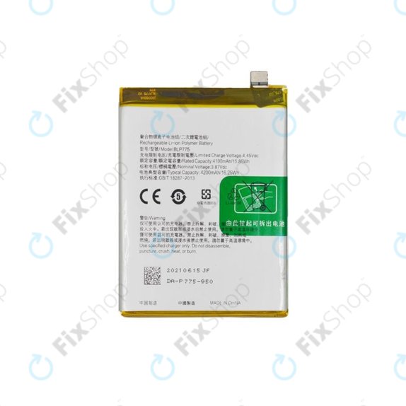 Realme X3 SuperZoom RMX2086 - Akku Batterie BLP775 4200mAh