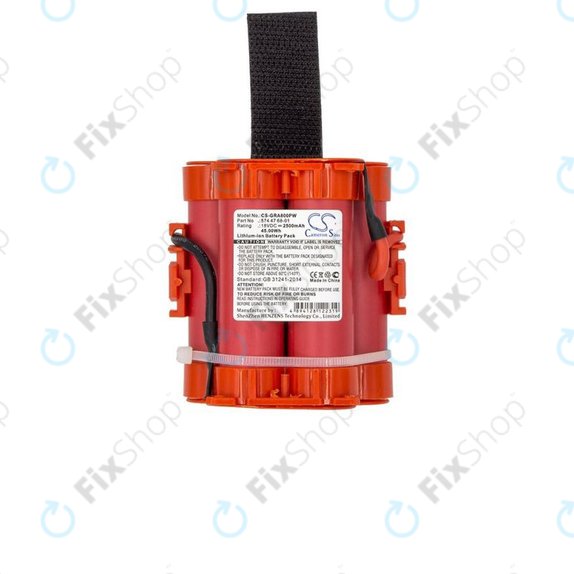 Flymo 1200R-series, Gardena R40, R50, R70, R80-series, Husqvarna 105, 305, 308-series, McCulloch ROB R-series - Akku Batterie 574 47 68-01 2500mAh HQ