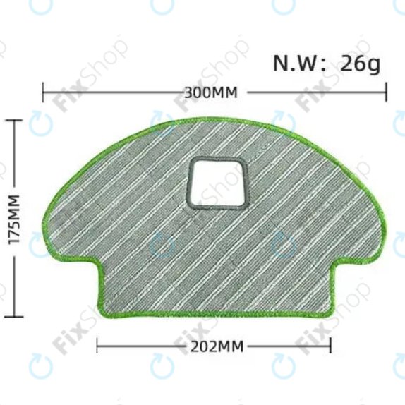 Wischtuch, 2 Stk. für iRobot Roomba Combo 1138