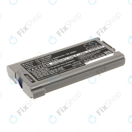 Akku batterie für Panasonic Toughbook CF-30, 31, 53, 8400mAh, Li-Ion, 10.65V, CF-VZSU46, HQ