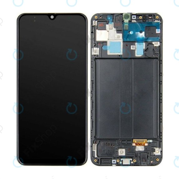 Samsung Galaxy A30 A305F - LCD Display + Touchscreen Front Glas + Rahmen OLED