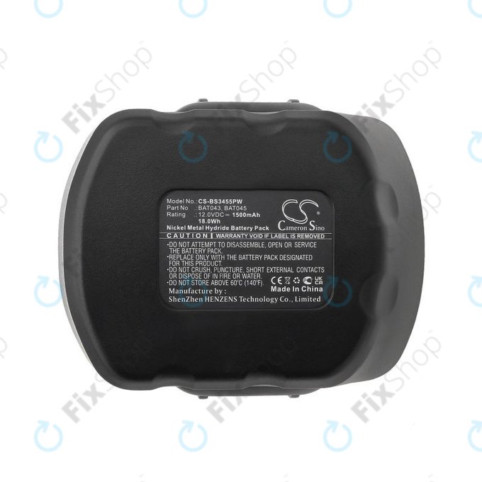 Bosch 12V - Akku Batterie BAT043, BAT045 1500mAh