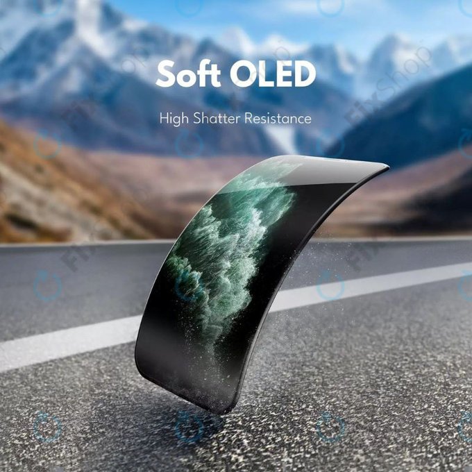 Display Soft OLED für iPhone 16 Plus - Touchscreen + Rahmen, DIAGNOSTIC