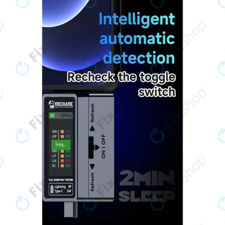 Mechanic T-824 - Ladeanschluss-Tester