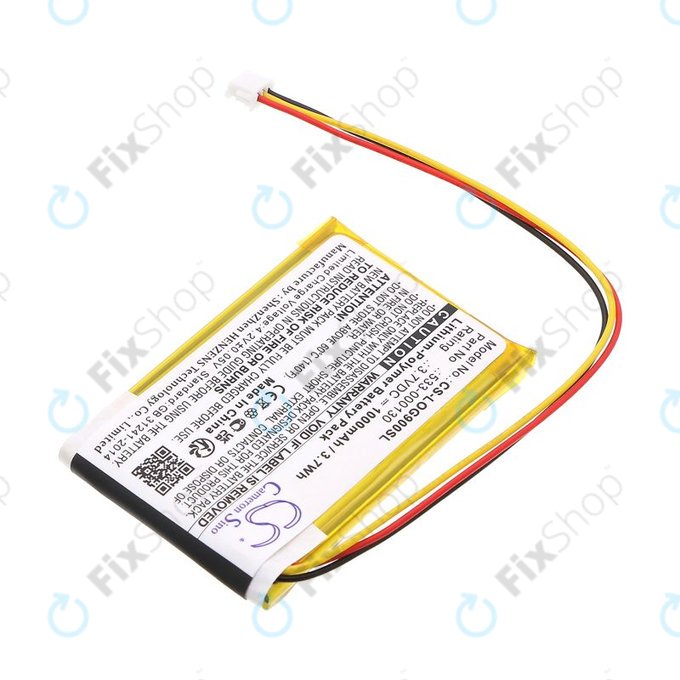 Akku batterie für Logitech G403, G703, G900, G903, 1000mAh, Li-Pol, 3.7V, 533-000130, HQ