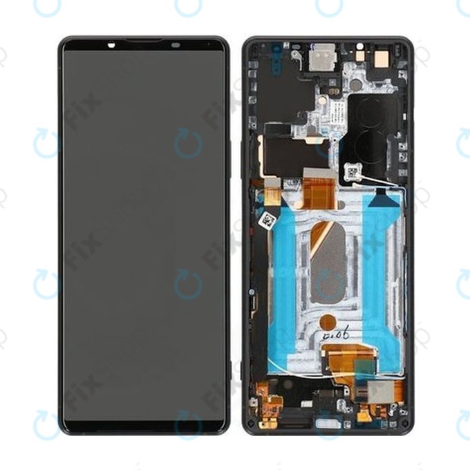 Sony Xperia 1 III - LCD Display + Touchscreen Front Glas - A5032173A Genuine Service Pack