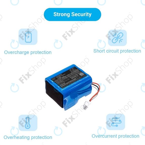 Philips SpeedPro, SpeedPro Aqua - Akku Batterie INR18650C25 Li-Ion 21.6V 2500mAh HQ