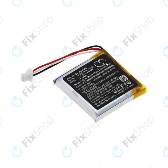 Batterie für JBL Tune 510BT, 450mAh, Li-Pol, 3.7V, 02-553-3494, HQ