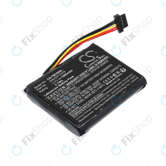 Akku batterie für TomTom GO 1000 Live, 1005, 2050, 1000mAh, Li-Ion, 3.7V, AHL03711018, HQ