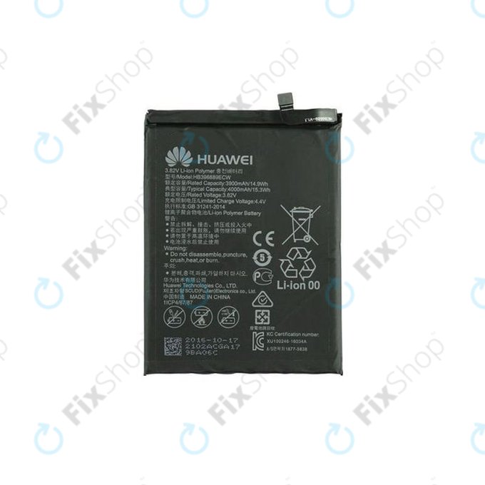 Huawei Mate 9 MHA-L09, Mate 9 Pro LON-L29, P40 Lite E - Akku Batterie HB396689ECW 4000mAh - 24022291, 24022102 Genuine Service Pack
