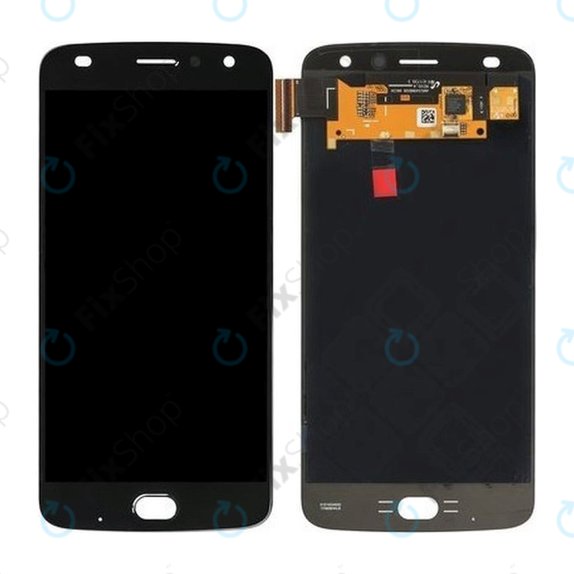 Motorola Moto Z2 Play XT1710-09 - LCD Display + Touchscreen Front Glas (Black) TFT