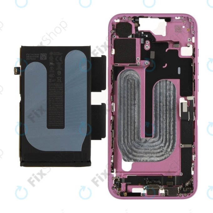 Mittelrahmen mit Batterie für iPhone 16 Plus | Pink | ZD076-00686 | Genuine Apple