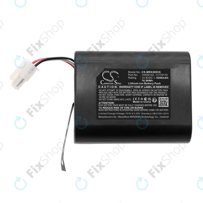 Akku batterie für Miele Scout RX2, RX3, 5200mAh, Li-Ion, 14.8V, 10559142, HQ