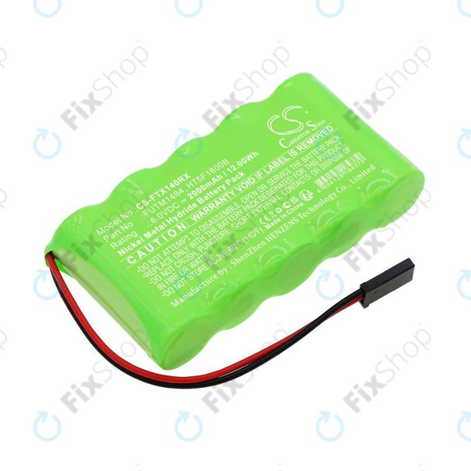 Akku batterie für Futaba 14SG, 4PKS, 2000mAh, Ni-MH, 6V, FUTM1484, HQ