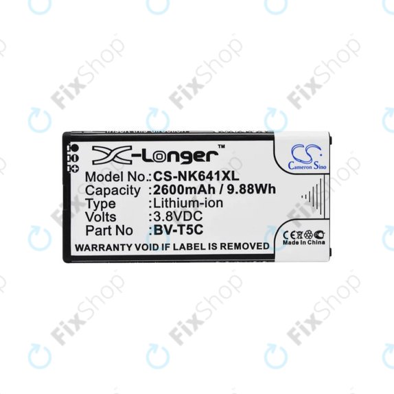 Microsoft Lumia 640 - Akku Batterie BV-T5C 2600mAh HQ