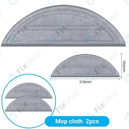 Xiaomi Roborock Q10-series, S8 Pro, S8 Pro Plus - Komplett-set