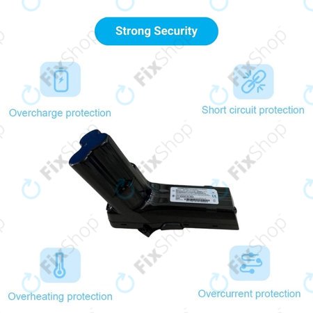 Philips SpeedPro Max, SpeedPro Max Aqua - Akku Batterie 18650HE2 Li-Ion 18.0V 2400mAh