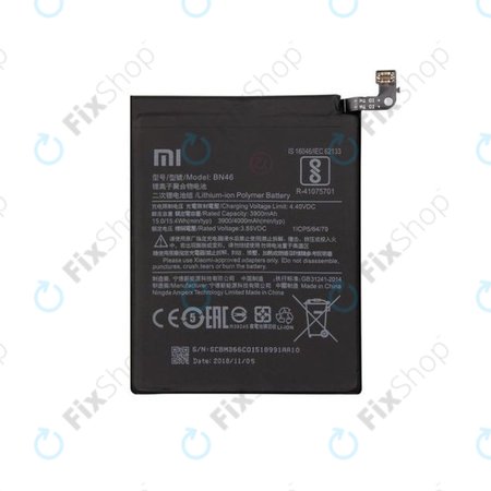 Xiaomi Redmi Note 8T, Redmi Note 6 Pro, Redmi 7, Redmi 8A - Akku Batterie BN46 4000mAh - 46BN46A090H8 Genuine Service Pack