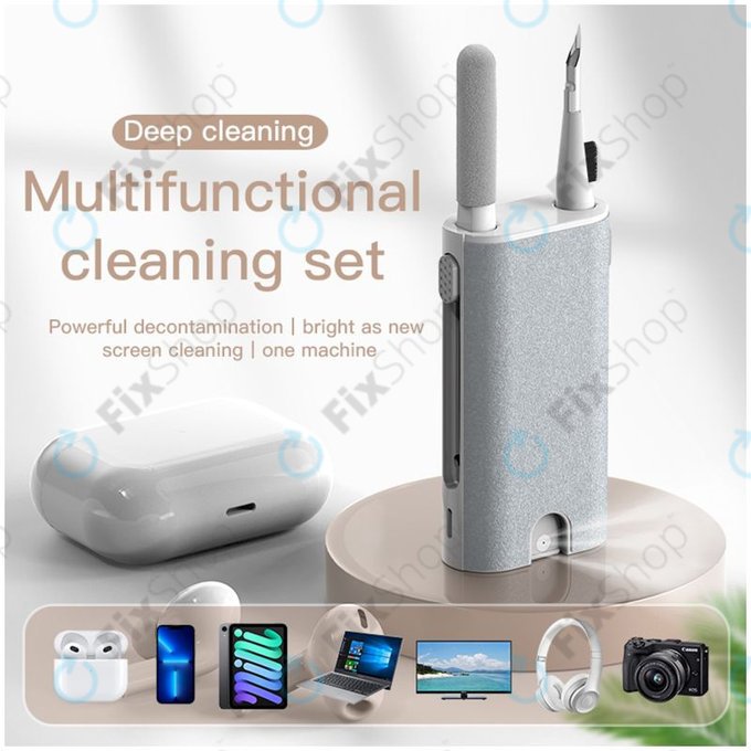 Multifunktionales Telefon- und Kopfhörer-Reinigungsbürsten-Set 5in1