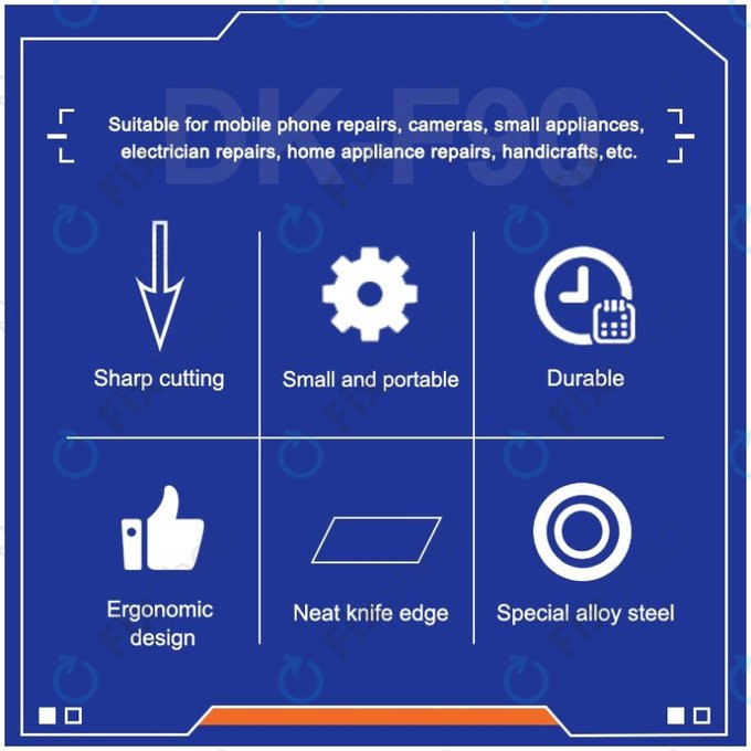 Relife DK-F90 - 90° Flachzange