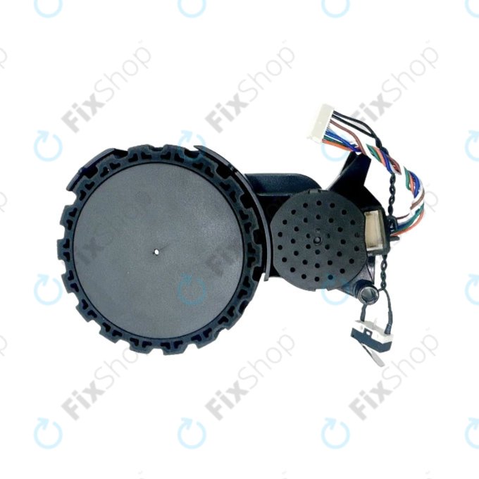 Xiaomi Robot Vacuum X20, S10, Dreame X30, X20, X10 Pro - Rad mit Motor (Links) (Schwarz)