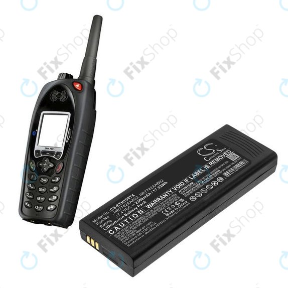 Akku batterie für EADS P3G, TPH700, 2300mAh, Li-Ion, 7.4V, HR7742AAA02, HQ