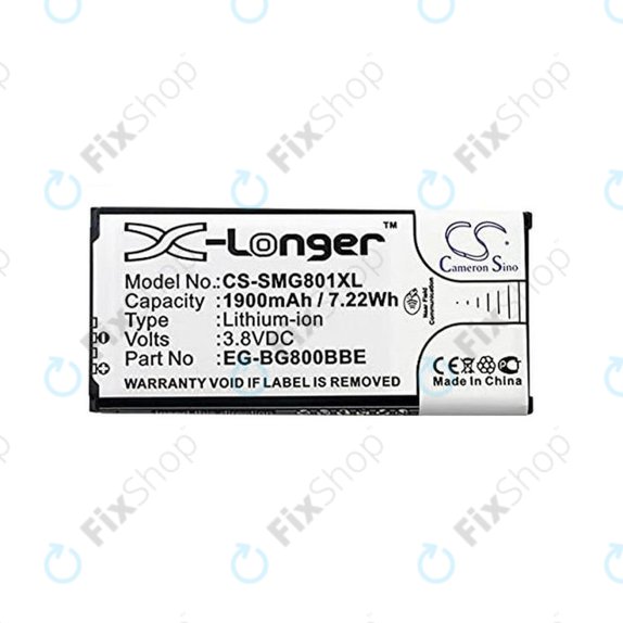 Samsung Galaxy S5 Mini G800F - Akku Batterie EB-BG800BBE 1900mAh HQ