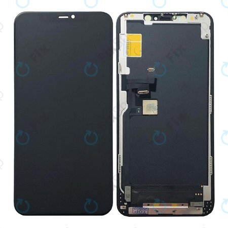 Apple iPhone 11 Pro Max - LCD Display + Touchscreen Front Glas + Rahmen Hard OLED FixPremium