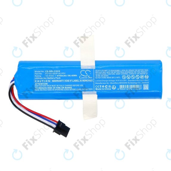 Xiaomi Dreame Bot L10s Ultra Gen2 - Akku Batterie P2150-4S2P-KLYEV 14.4V Li-Ion 6700mAh HQ