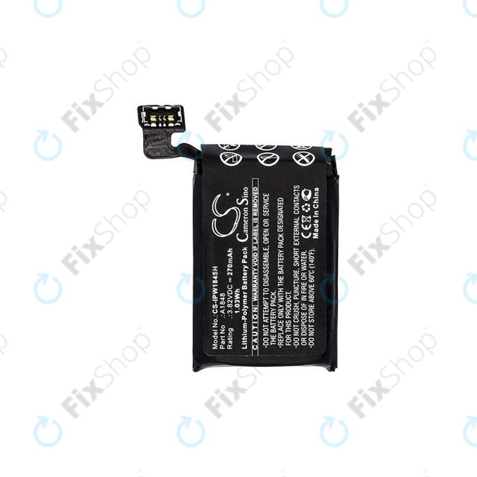 Apple Watch 3 38mm - Akku Batterie A1848 (GPS + Cellular Version) 270mAh HQ