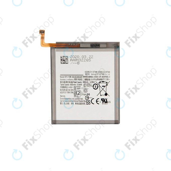 Samsung Galaxy S20 G980F - Akku Batterie EB-BG980ABY 4000mAh
