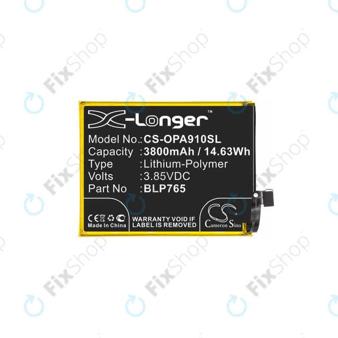 Oppo A91 - Akku Batterie BLP765 3800mAh HQ