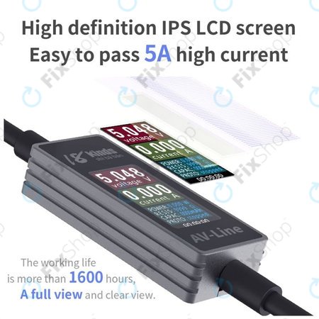 AV-Line - Ladekabel mit Intelligenter Erkennung (Lightning - USB-A)