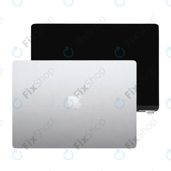 LCD-Display für MacBook Air 13", A3113 (2024), mit Frontglas und Deckel, Silver, 661-40279, Genuine Apple
