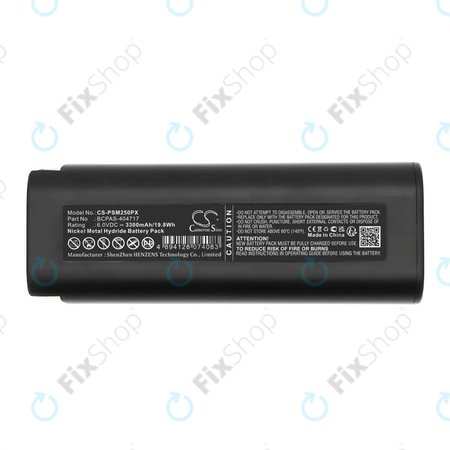 Akku batterie für Paslode 900400, 3300mAh, Ni-MH, 6V, 404400, BCPAS-404717, HQ