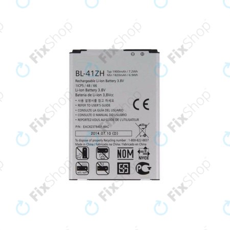 LG L50 D213, LG L Fino, LG Leon - Akku Batterie BL-41ZH 1900mAh