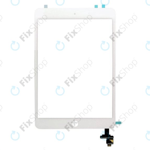 Touchscreen-Glas mit IC-Anschluss für iPad Mini, Mini 2, White