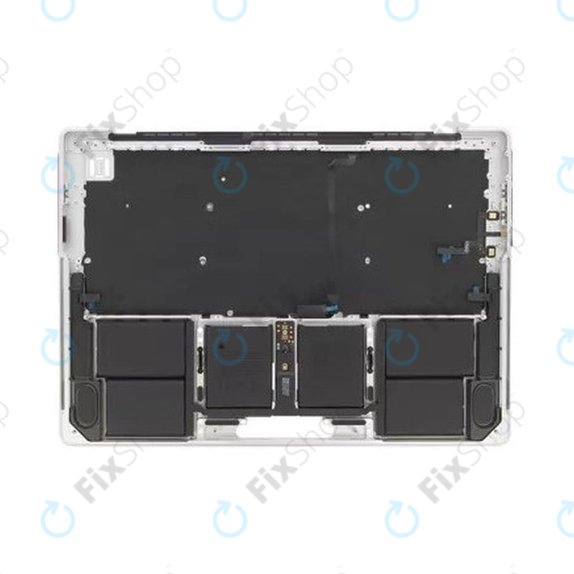 Oberer Tastaturrahmen für MacBook Pro 14", A3185 (2024), mit US-Tastatur und Akku, Silver, 661-50211, Genuine Apple