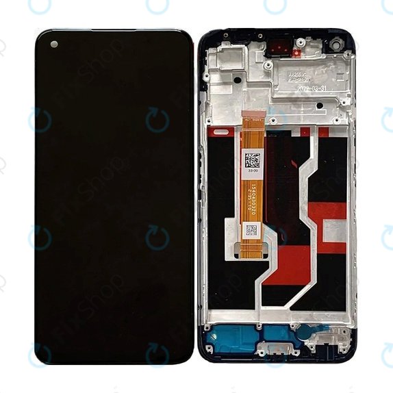 Realme 9i RMX3491 - LCD Display + Touchscreen Front Glas + Rahmen TFT